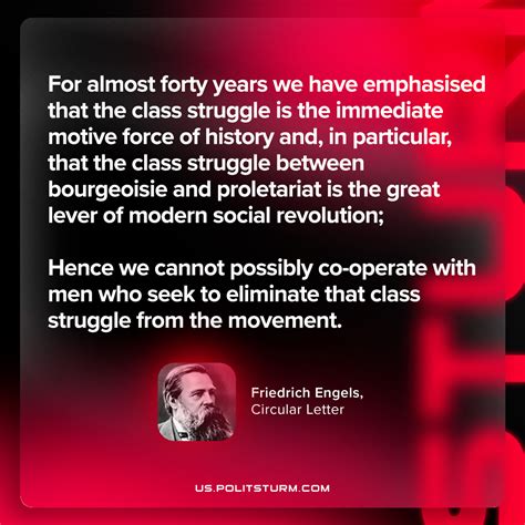 Engels on Class Struggle