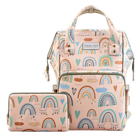 Buy POLKA TOTS Premium Baby Diaper Bags For New Born with Pouch for ...