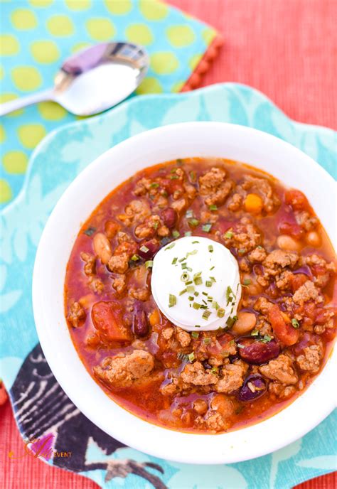 Slow Cooker Heart Healthy Turkey Chili | Recipe | Turkey chili healthy ...