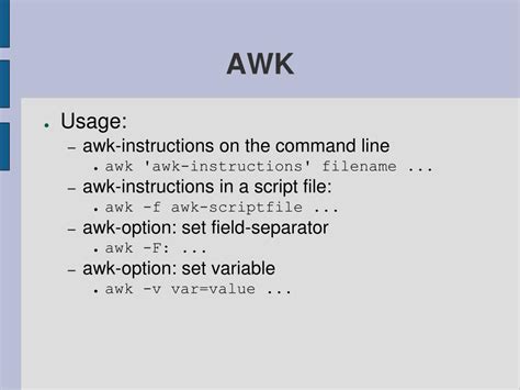 Image result for Awk