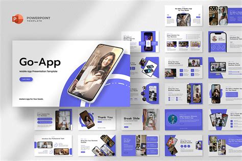 Go - Mobile App PowerPoint Template | Nulivo Market