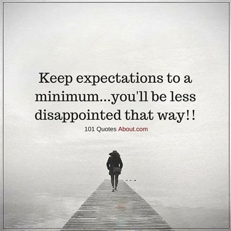lowering expectations quotes