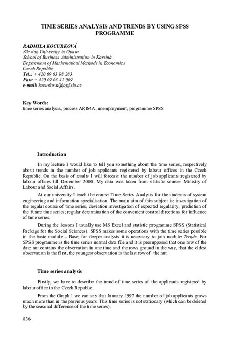 Image result for Time Series Analysis Using SPSS