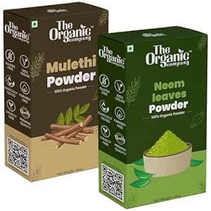 Neem Leaf Leaves Powder Organic Edible And Liquorice(Mulethi) Root ...