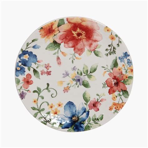 Buy Alora Ceramic Floral Salad Plate - 22cm from Home Centre at just ...