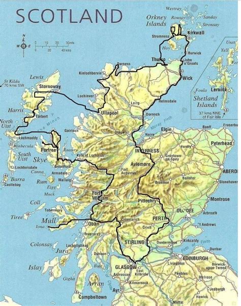 Planning my trip! | Scotland tourist, Scotland travel, Scotland map