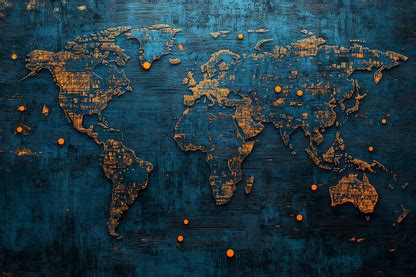 World Map Wallpaper for Office Wall Decors | Wallpaper | Map wallpaper ...