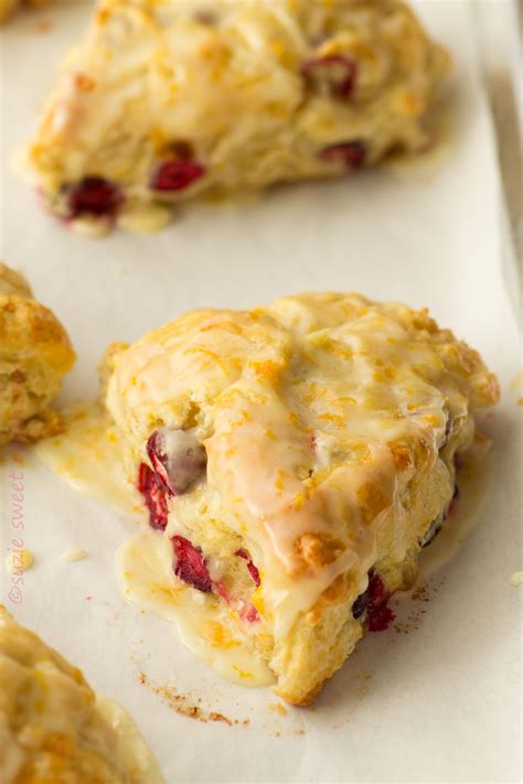 Ridiculously easy orange cranberry scones – Artofit