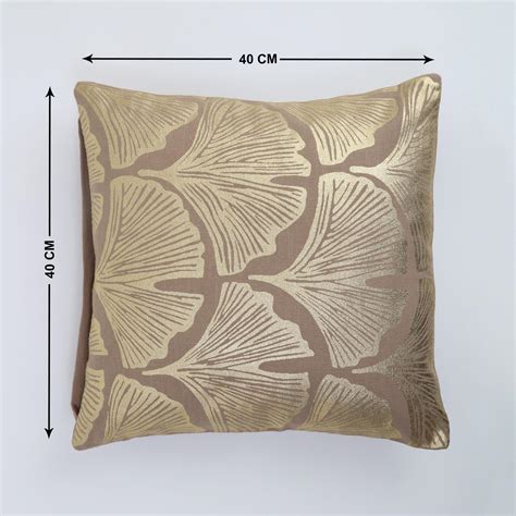Buy Celestial Set of 2 Foil Printed Cushion Covers - 40x40cm from Home ...