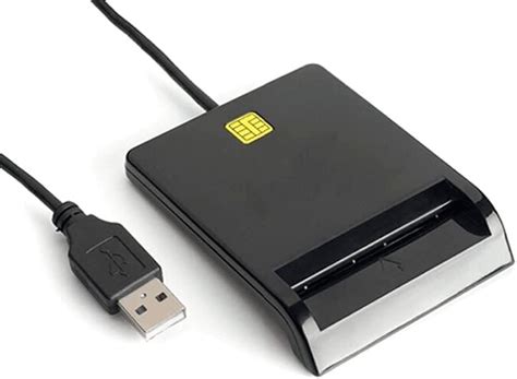 ICUUI USB Common Card Reader, 2.0 Smart CAC Card Reader Military,USB ...
