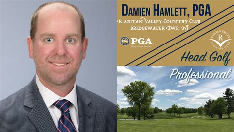 Hamlett Named Head Golf Professional at Raritan Valley Country Club