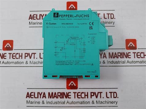 Pepperl+Fuchs Kfd2-eb2.R4A.B K-system Redundant Power Feed Module Dc 4 ...