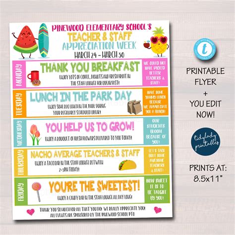 Employee Appreciation Flyer Templates