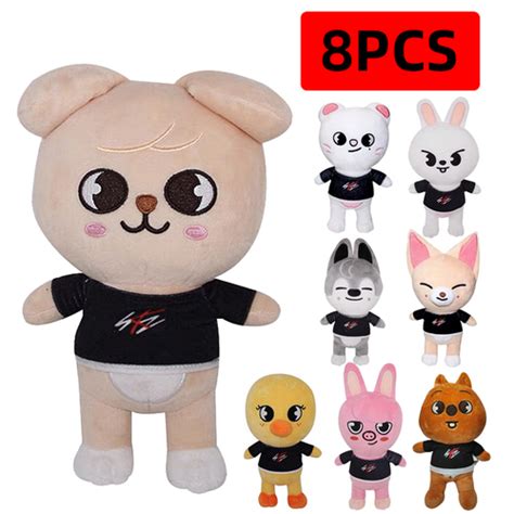 Buy 20cm Skzoo Plush Toys Stray Kids Cartoon Stuffed Animal Plushies ...