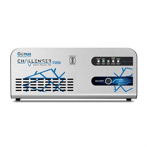 Genus Inverter For Home - Challenger 725 12V - Single Battery Inverter ...