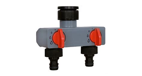 Agromato Automatic Ball Valve Drip Irrigation Timer with LCD Display ...
