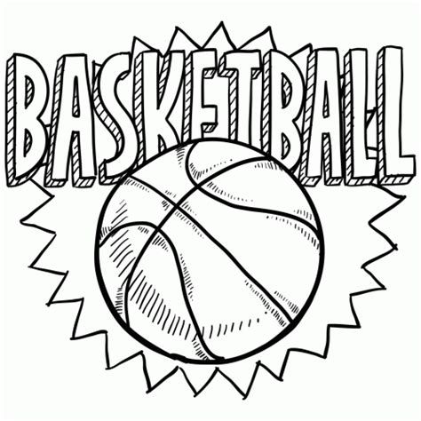 Basketball Coloring Pages Printable - Coloring Home