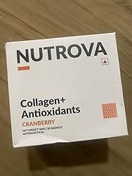 NUTROVA Collagen+Antioxidants Supplement - 30 Sachets of Marine ...