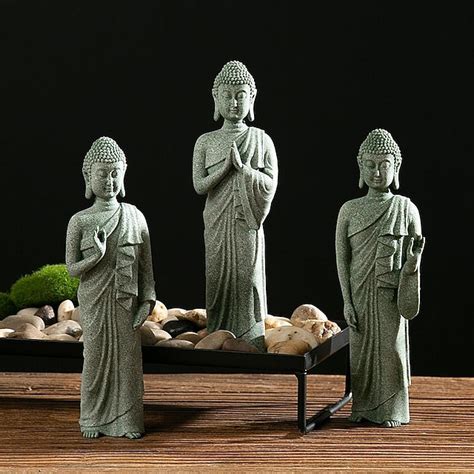 Buddha Statue - Perfect for Zen Garden, Fish Aquarium, Yoga, Bonsai ...
