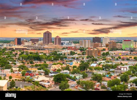 Albuquerque New Mexico Cityscape Stock Photos & Albuquerque New Mexico ...