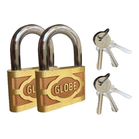 Globe jumbo locks pair with tri keys for each lock | Bebris