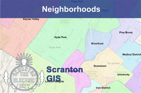 Map of Scranton 的图像结果