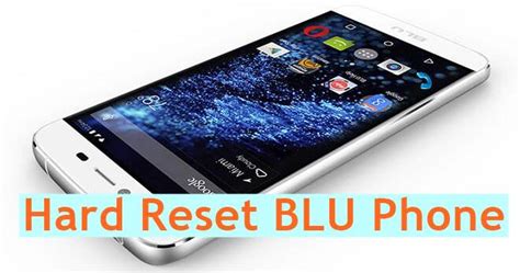 Image result for Blu Android Phone Factory Reset