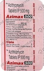 Azithro 500 Tablet: Uses, Side-effects, Price, Dosage & More Info ...