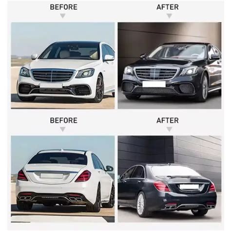 Pp Body Kit for Mb S-Class W222 Upgrade S65 Amg Bumper Auto Parts Front ...