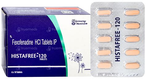 Histafree 120 Tablet: Uses, Side Effects, Price & Substitutes