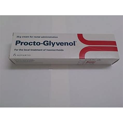 Buy Procto-Glyvenol Cream 30 g for the local treatment of Haemorrhoids ...