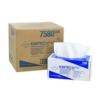 Kimtech 7580 Prep Surface Microfiber Wiper Cloth, White (Pack of 200 ...