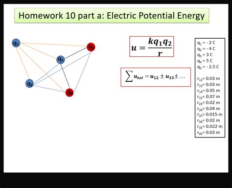 Electric Potential Energy Practice Problems 的图像结果