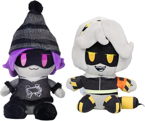 Amazon.com: New Murder-Drones Uzi Plush Toys, Cute Cartoon Stuffed ...