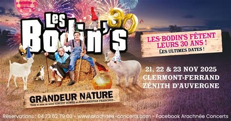 Les Bodins "Grandeur Nature" au Zénith dAuvergne, Zénith d'Auvergne, Le ...