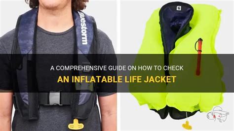 Image result for Inflatable Life Jacket Instruction
