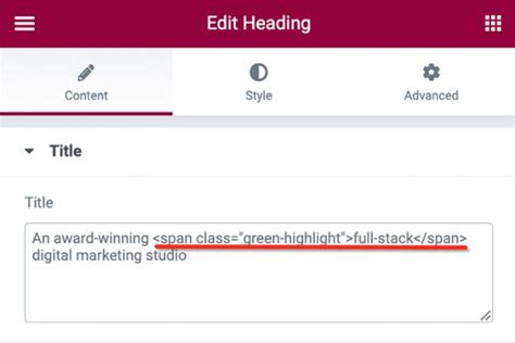 Image result for Using CSS in WP Elementor