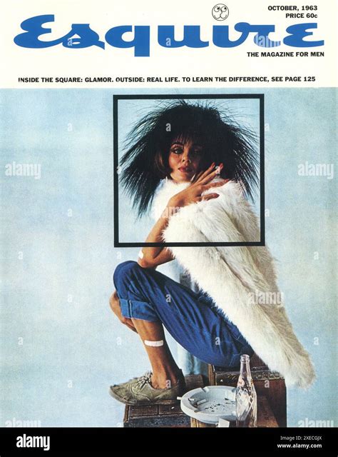 October 1963 Esquire magazine cover. Designed by George Lois Stock Photo - Alamy