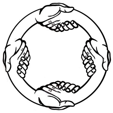 Handshake Drawing 的图像结果