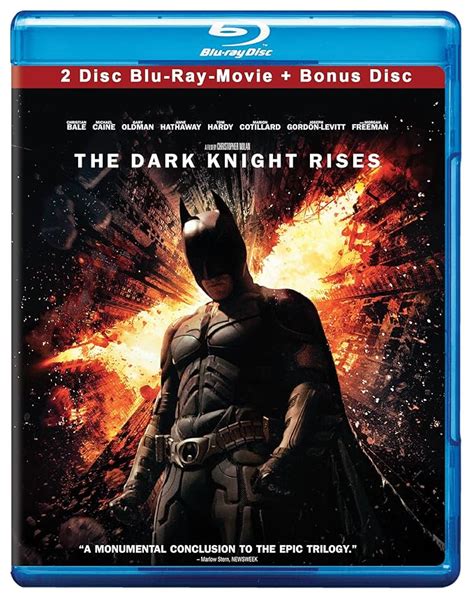 The Dark Knight Rises - A Christopher Nolan Film (Blu-ray + Bonus Disc ...