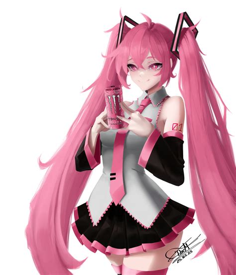 ArtStation - Hatsune Miku Pink Moster