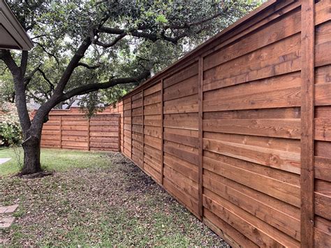 Horizontal Wood Fence Designs Cedar Wood Fences