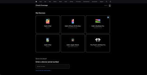 AppleCare Check 的图像结果
