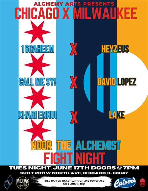 Buy tickets to Alchemy Arts in Chicago on June 17, 2025