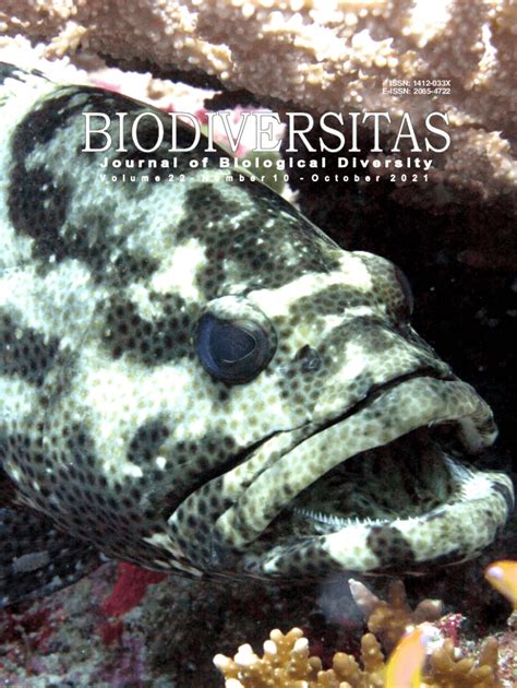 Fillable Online Biodiversitas Journal of Biological Diversity Fax Email ...