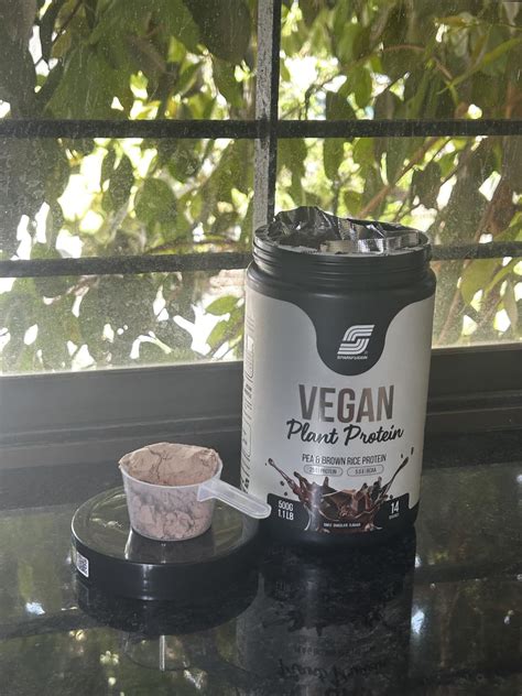 Sparkfusion Vegan Plant Protein Powder|Organic Isolated Pea & Brown ...