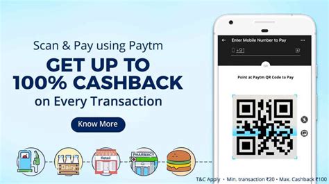 Paytm Scan&Pay Offer:Get Upto 100% Cashback on Every Transaction ...