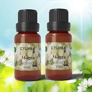 EYUVAA 15 Ml Mogra Essential Oil, Aromatherapy Essential Oil, Gajra ...