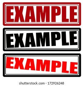 Example Stamp Word 的图像结果