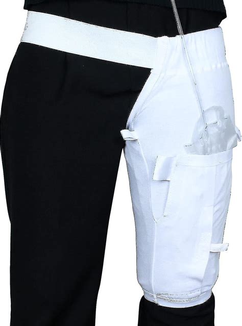 Catheter Leg Bag Holder, Urine Leg Bag Holder Cover with Waist Belt, Foley Leg Bag Sleeve for ...